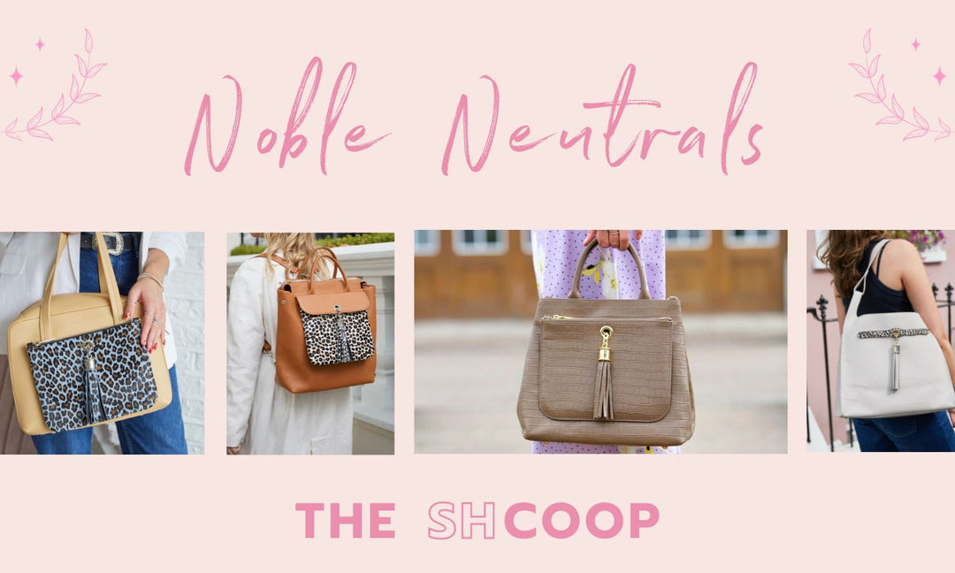 The SHcoop-Noble Neutrals-Sarah Haran Luxury Italian Leather Handbags