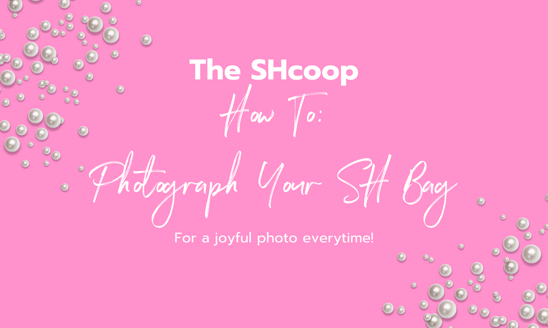 The SHcoop-How To Photograph Your SH bag!-Sarah Haran Luxury Italian Leather Handbags