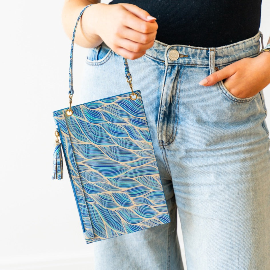 Clover Wristlet-Handbag-Sarah Haran Accessories-Sarah Haran Accessories