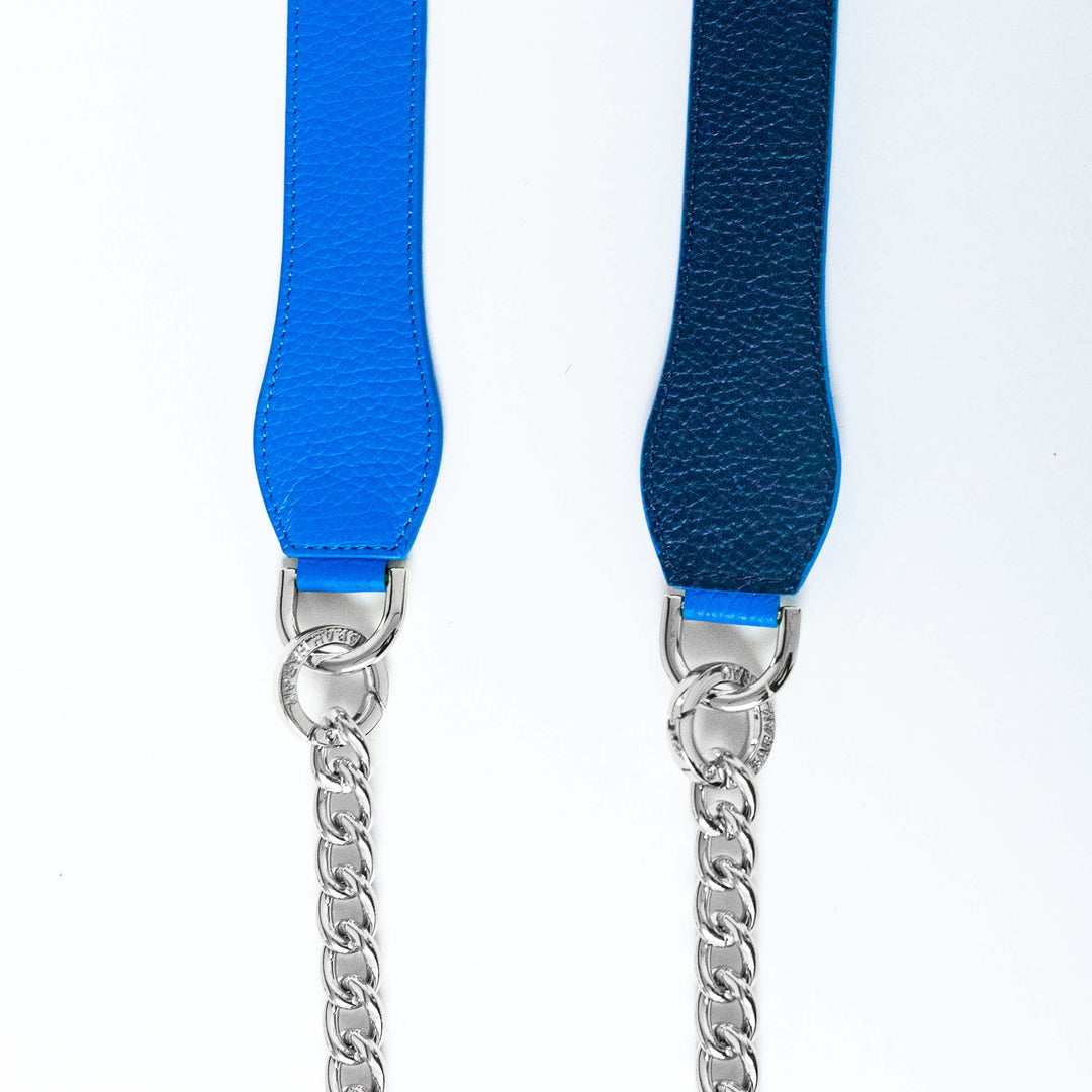 Gemini Strap - Textured-Restyle Accessories-Sarah Haran Accessories-Silver-Bright Blue Space-Sarah Haran Accessories