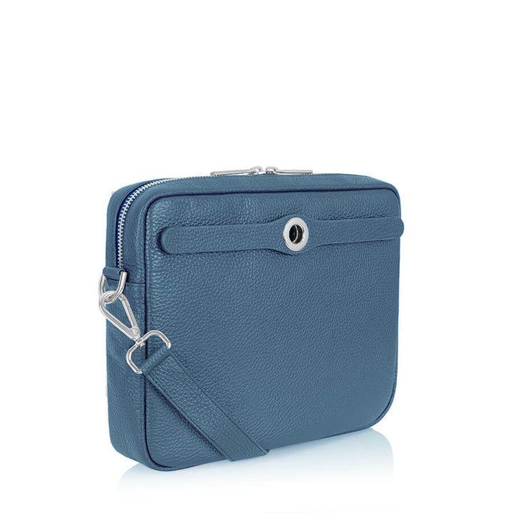 Mia Crossbody-Handbag-Sarah Haran Accessories-Silver-Bluebell-Sarah Haran Accessories