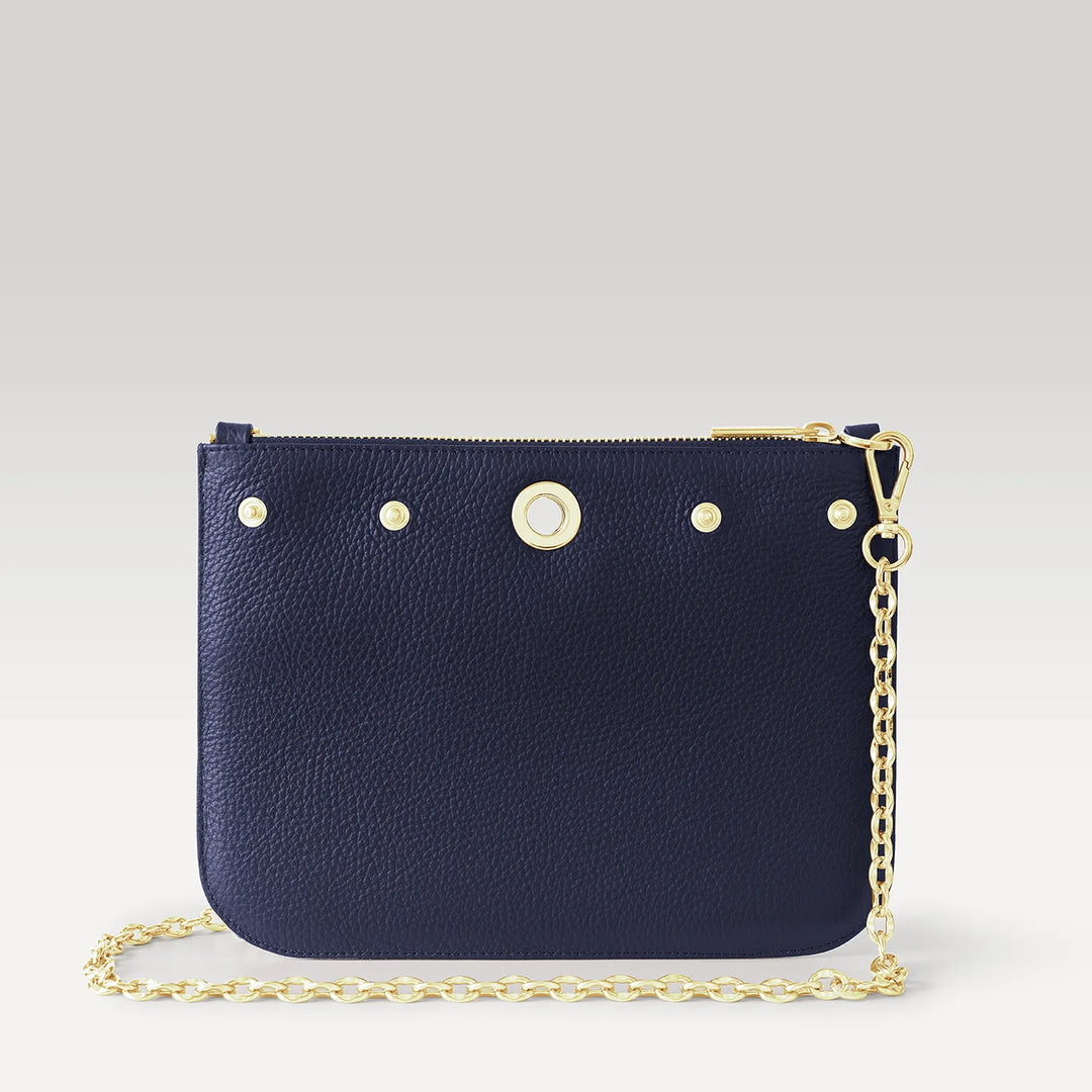 Ivy - Pop of Colour with Deco Popper-Handbag-Sarah Haran Accessories-Gold-Admiral-Sarah Haran Accessories