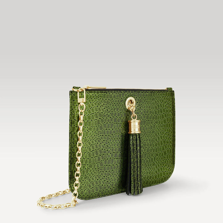 Ivy - Limited Edition-Handbag-Sarah Haran Accessories-Gold-Wicked Croc-Sarah Haran Accessories