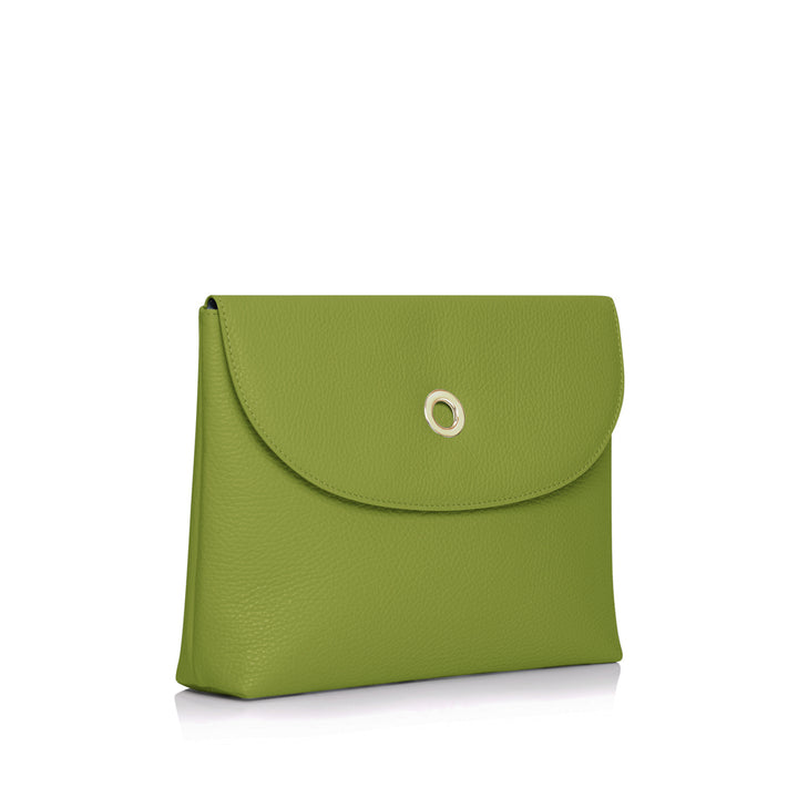 Jasmine Crossbody - Adjustable Strap-Handbag-Sarah Haran Accessories-Gold-Chartreuse-Sarah Haran Accessories