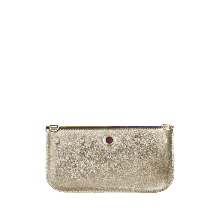 Violet Envelope Clutch - Textured - Sale