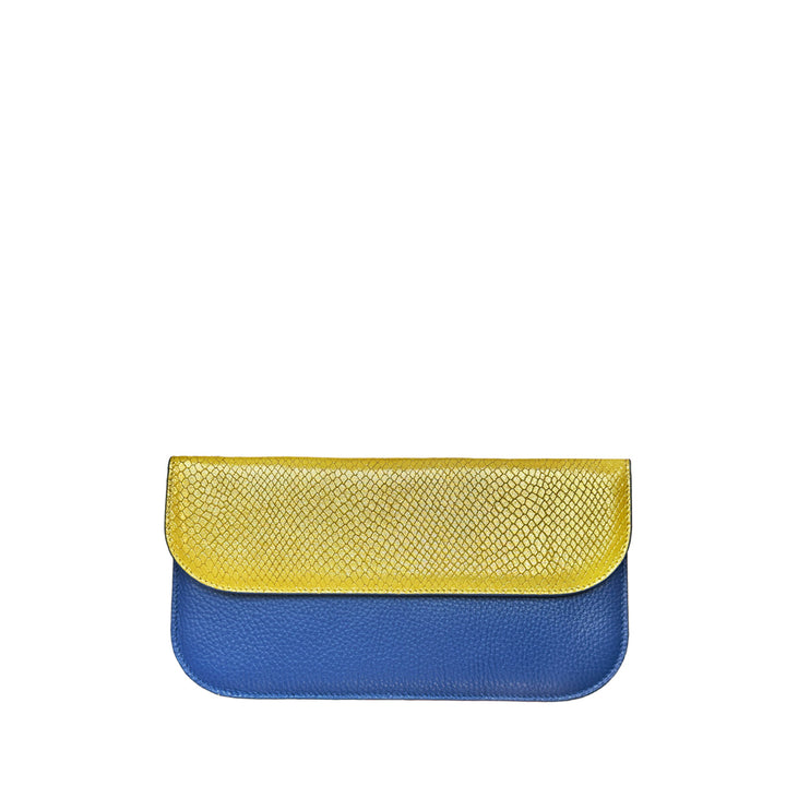 Violet Envelope Clutch - Textured - Sale