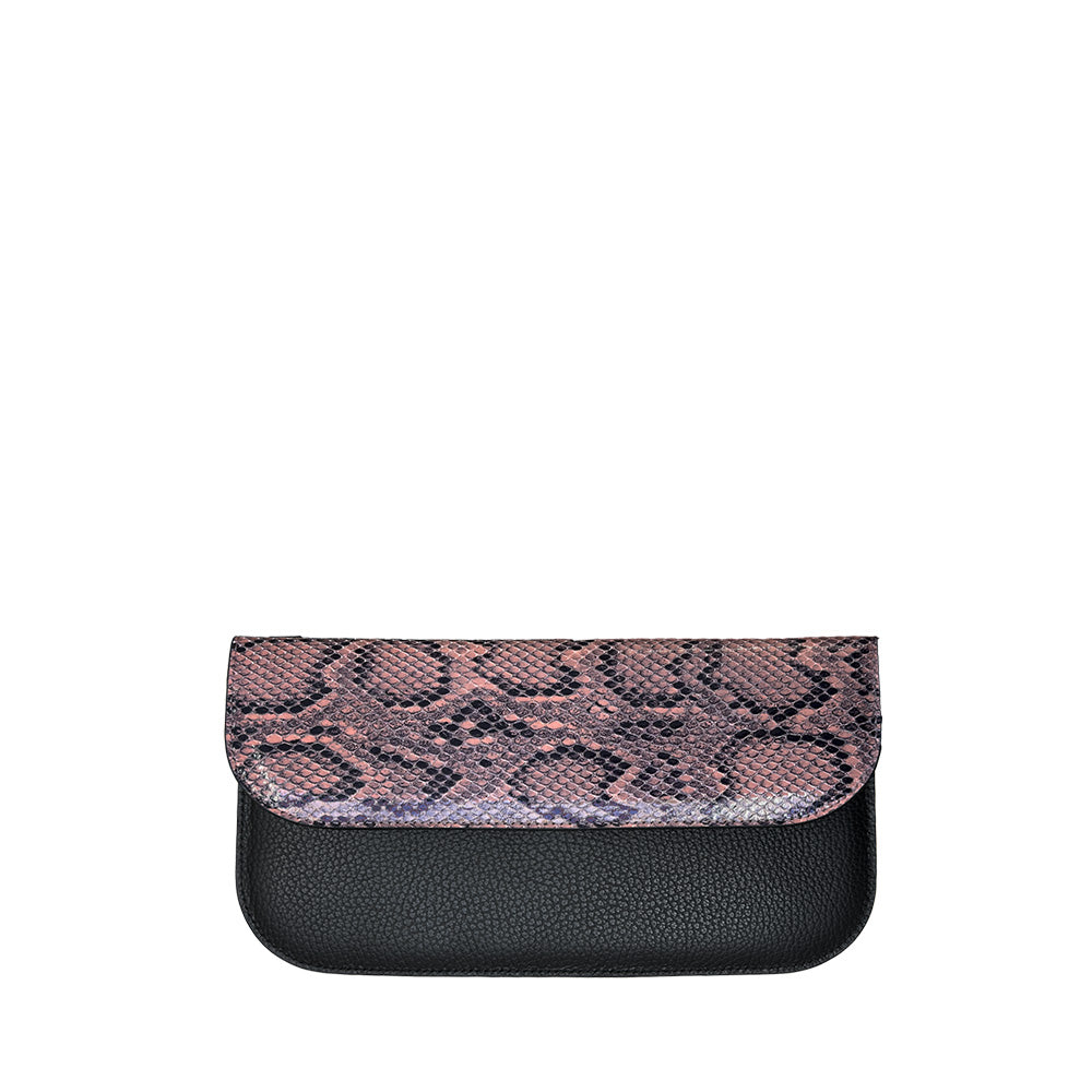 Violet Envelope Clutch - Textured - Sale