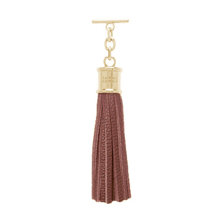 Capsule Tassel - Pop of Colour-Restyle Accessories-Sarah Haran Accessories-Gold-Chocolate-Sarah Haran Accessories